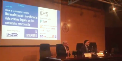 Francisco Bonatti director del Foro de Seguridad Jurídica de IDES